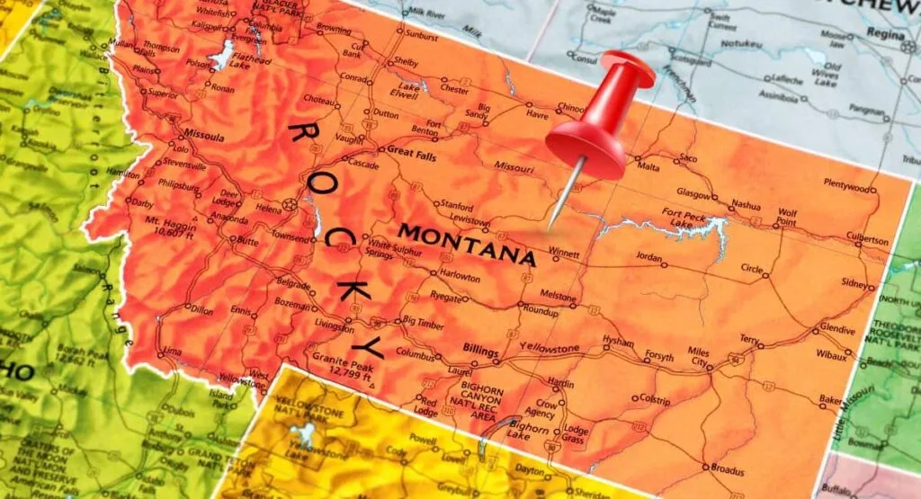 Montana Map