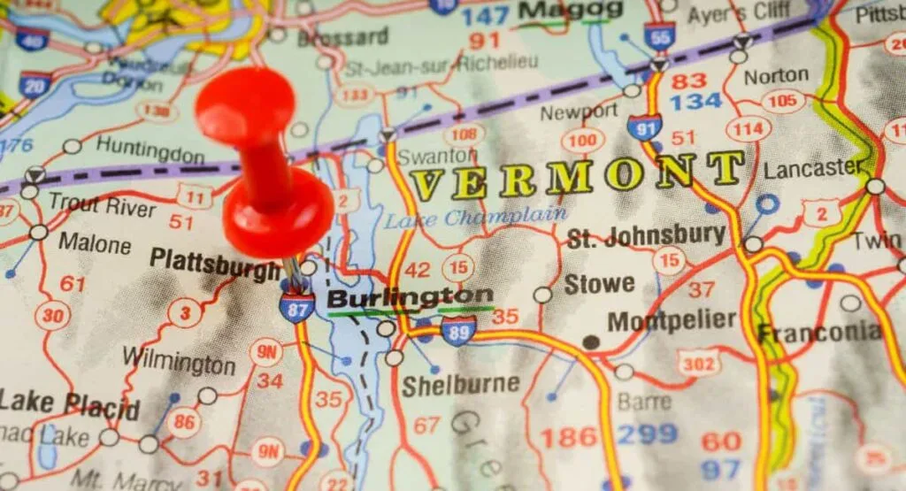 Vermont Map